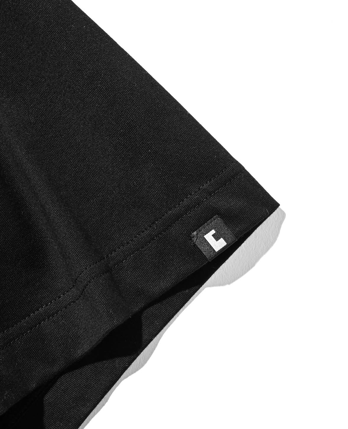 CLESSTE BUBBLE LOGO PRINT MASSIVE T-SHIRT WITH DRAWSTRINGS