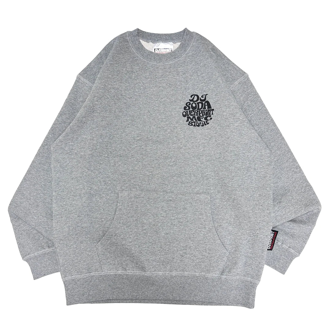 特價商品不享有其他優惠 Over Print / DJ SODA x MFC STORE Crewneck Sweat COTOH