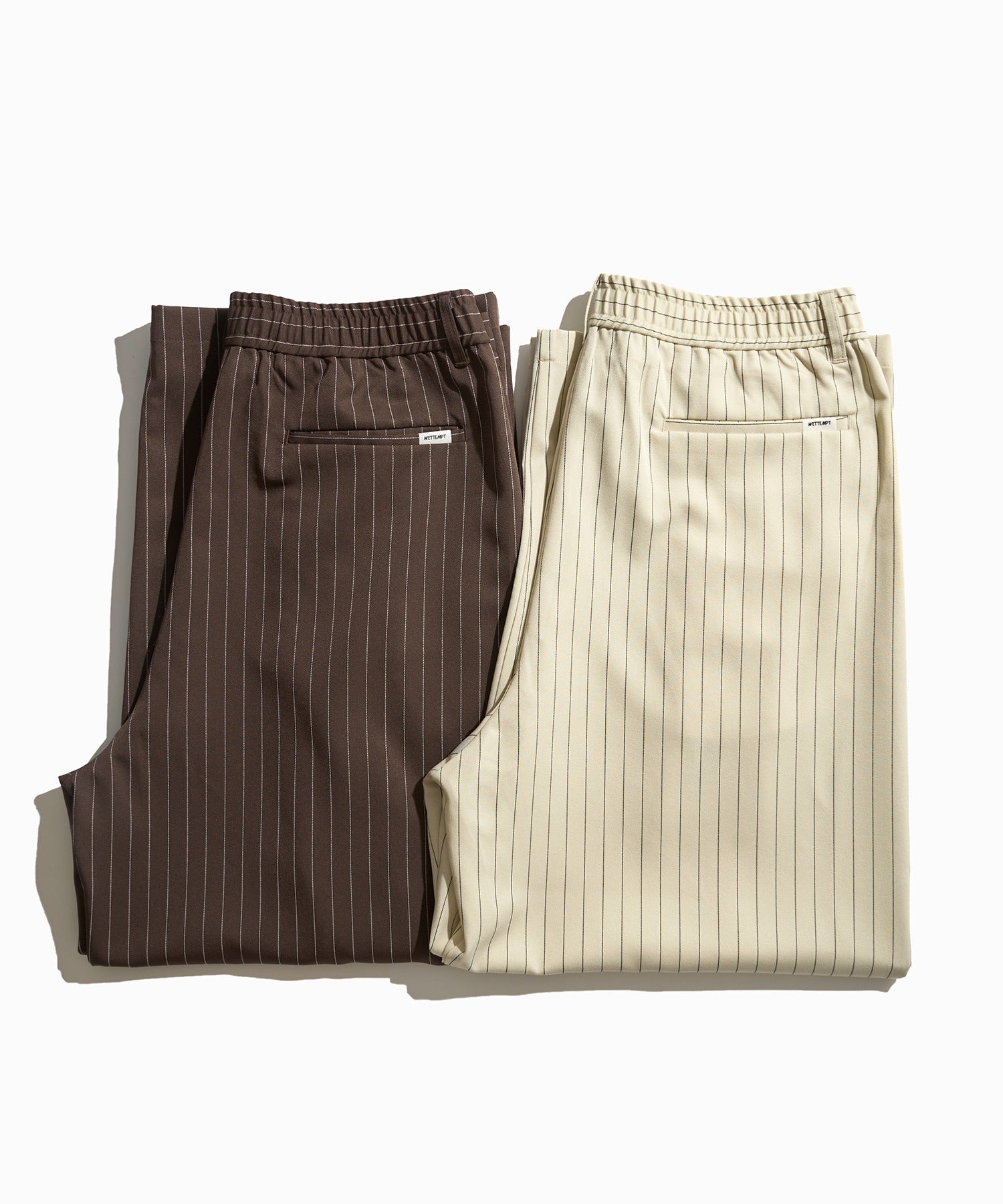 WETTEMPT
2 TUCK EASY STRIPE SLACKS