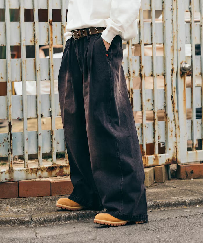 RED KAP
別注 SMU PT-38 2TUCK BAGGY WIDE DENIM PANTS