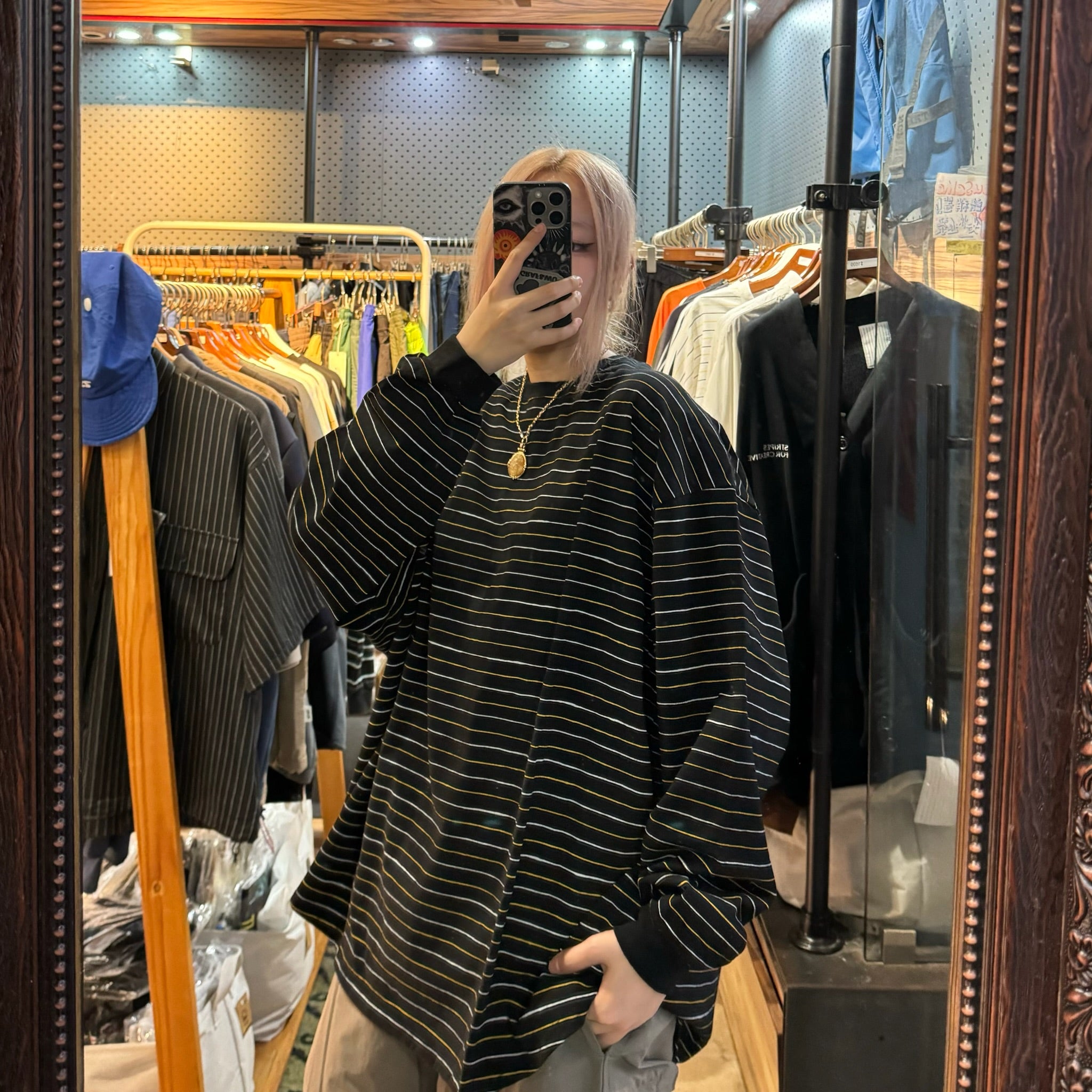 YGM×SFC SUPER BIG LS TEE