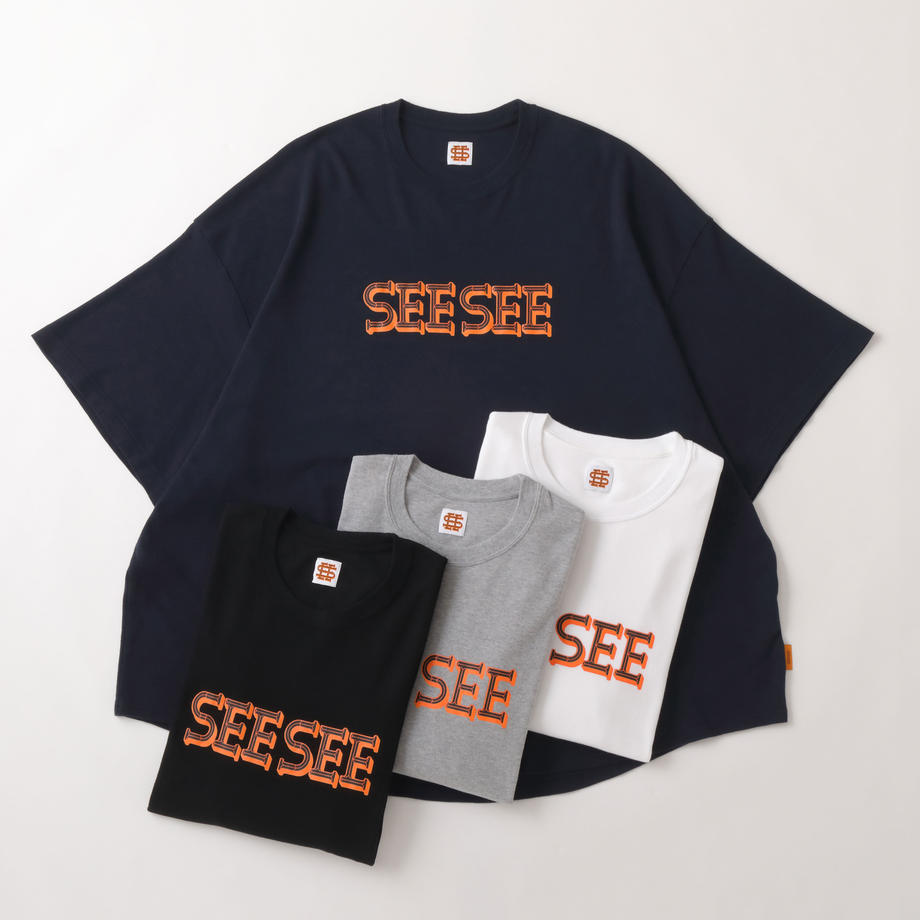 XL 即発送 SEE SEE SUPER BIG FLAT SS TEE DS2023年新作SEESEE×U