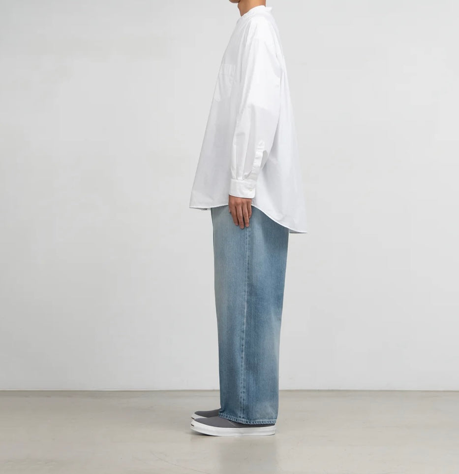 Graphpaper Selvage Denim Two Tuck Tapered Pants -LIGHT FADE-