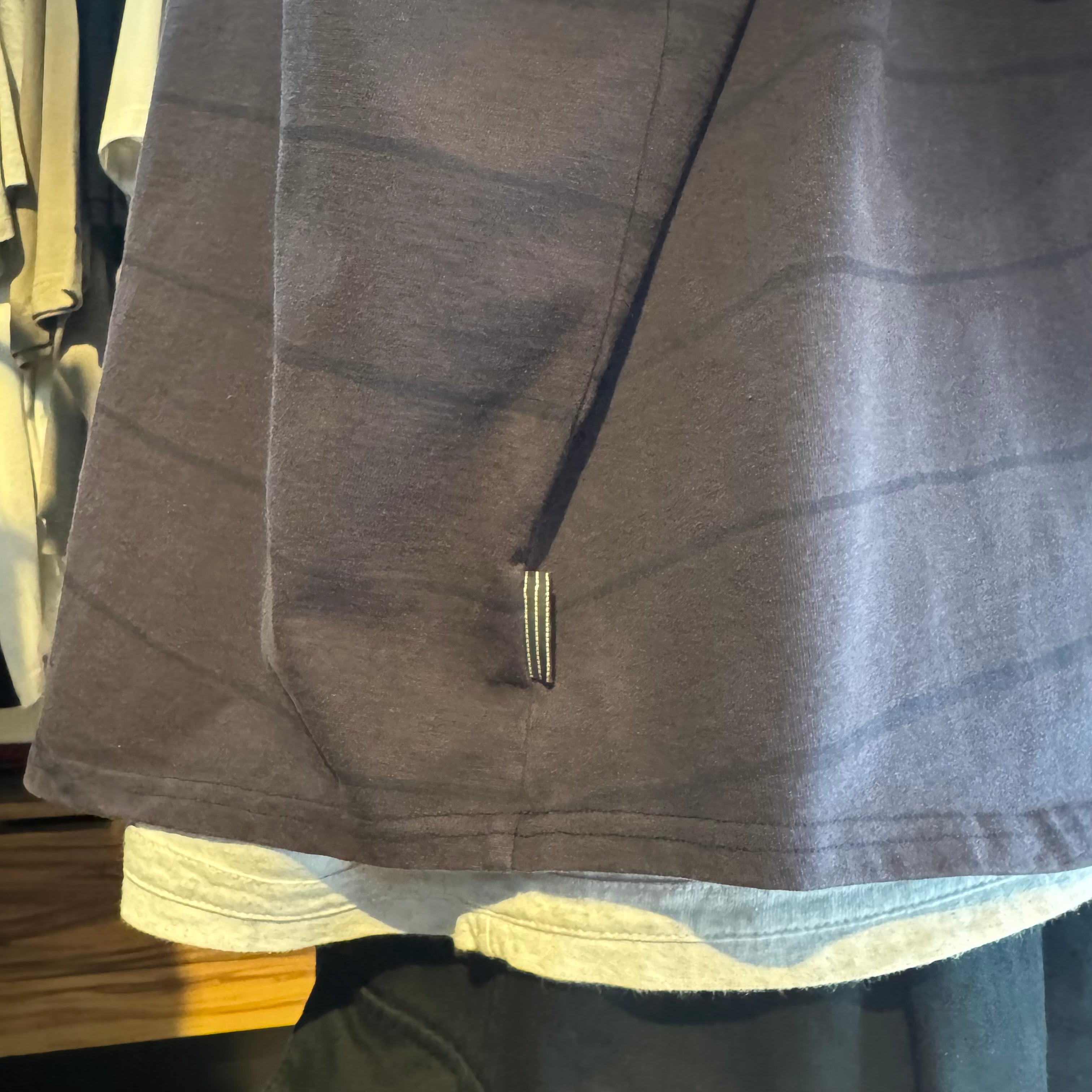 S.F.C SIDE STRIPE SUPER BIG LS TEE (DISCHARGED) NAVY 【SFCFW25CS06】(N)