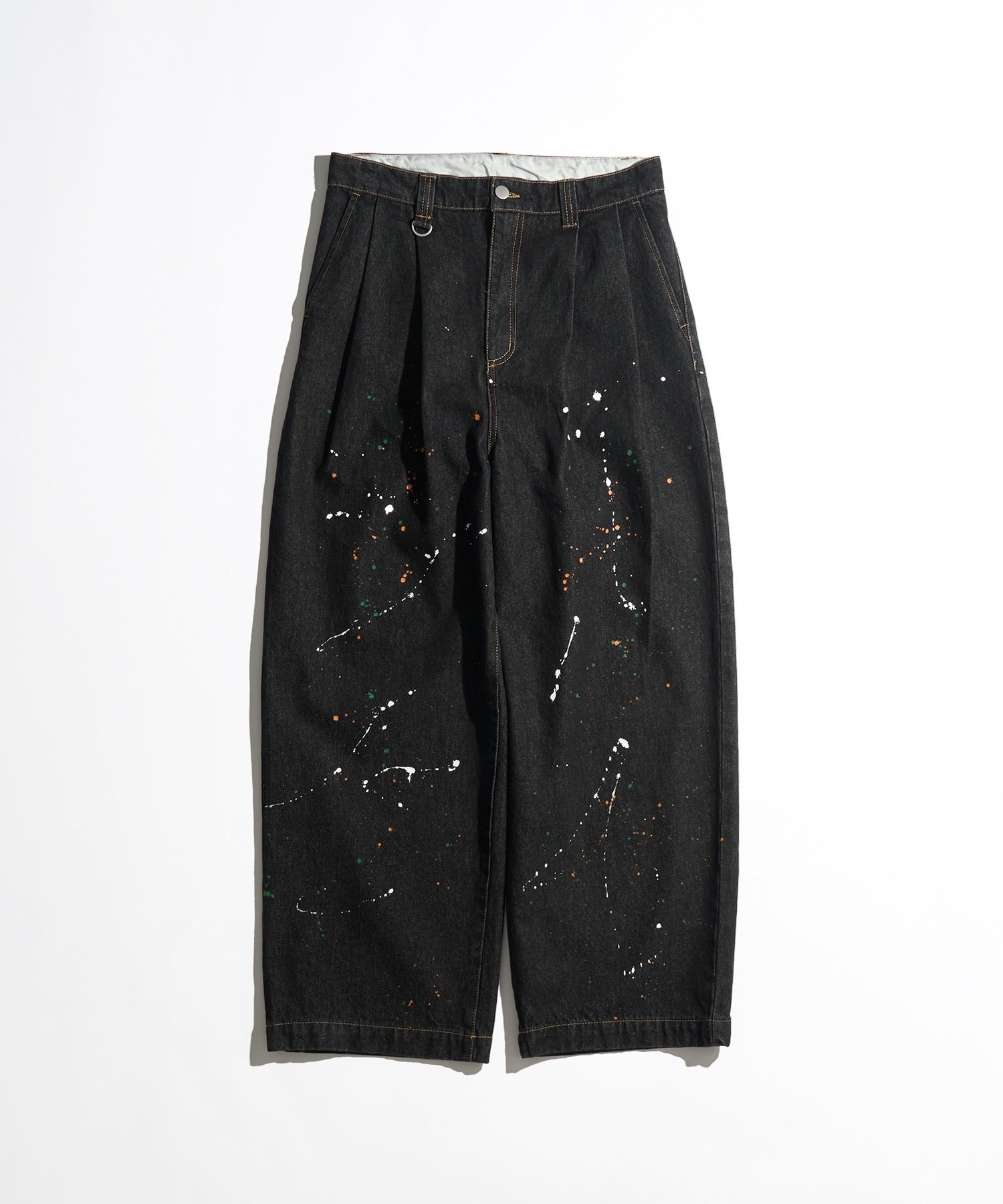 WETTEMPT
2TUCK PAINT DENIM PANTS