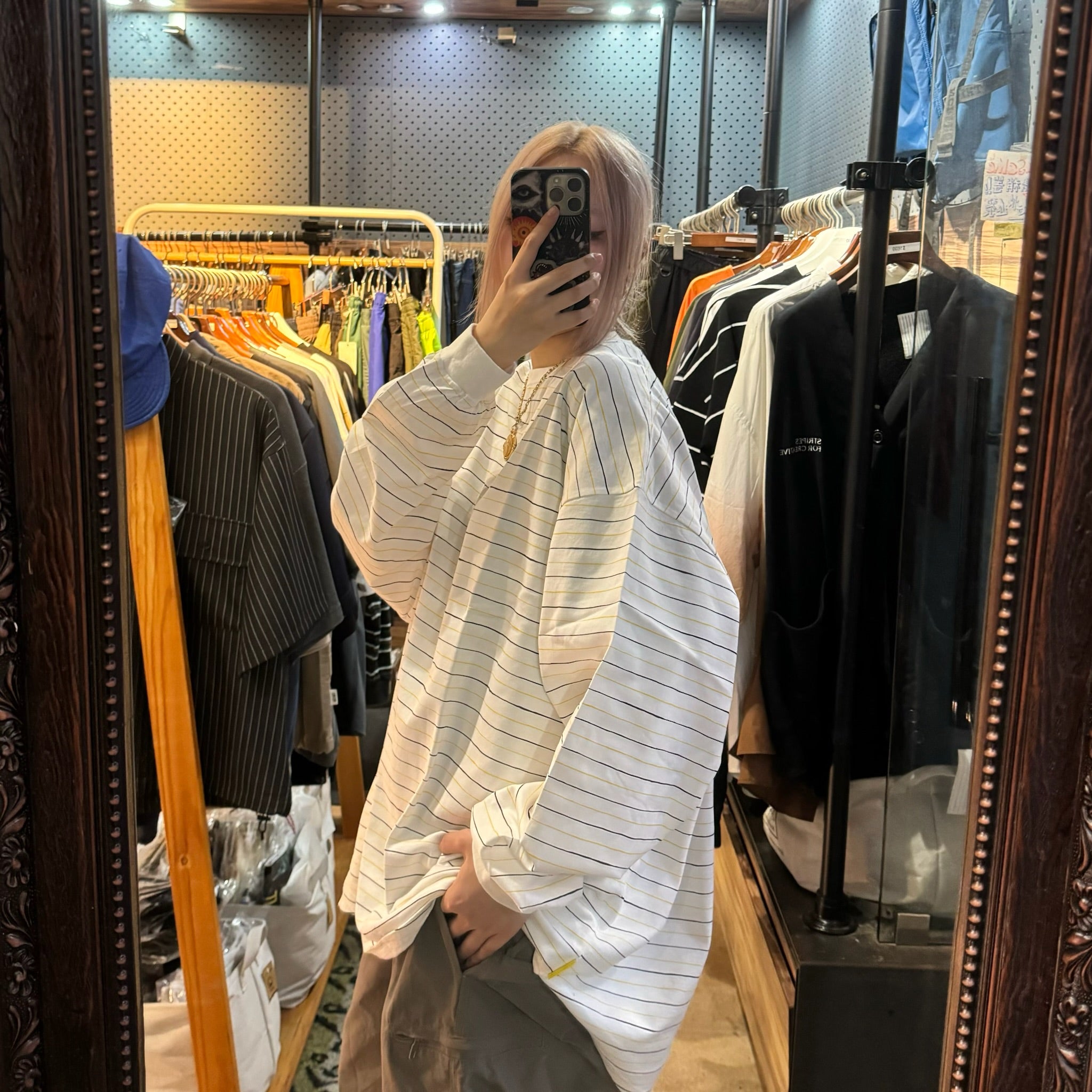 YGM×SFC SUPER BIG LS TEE