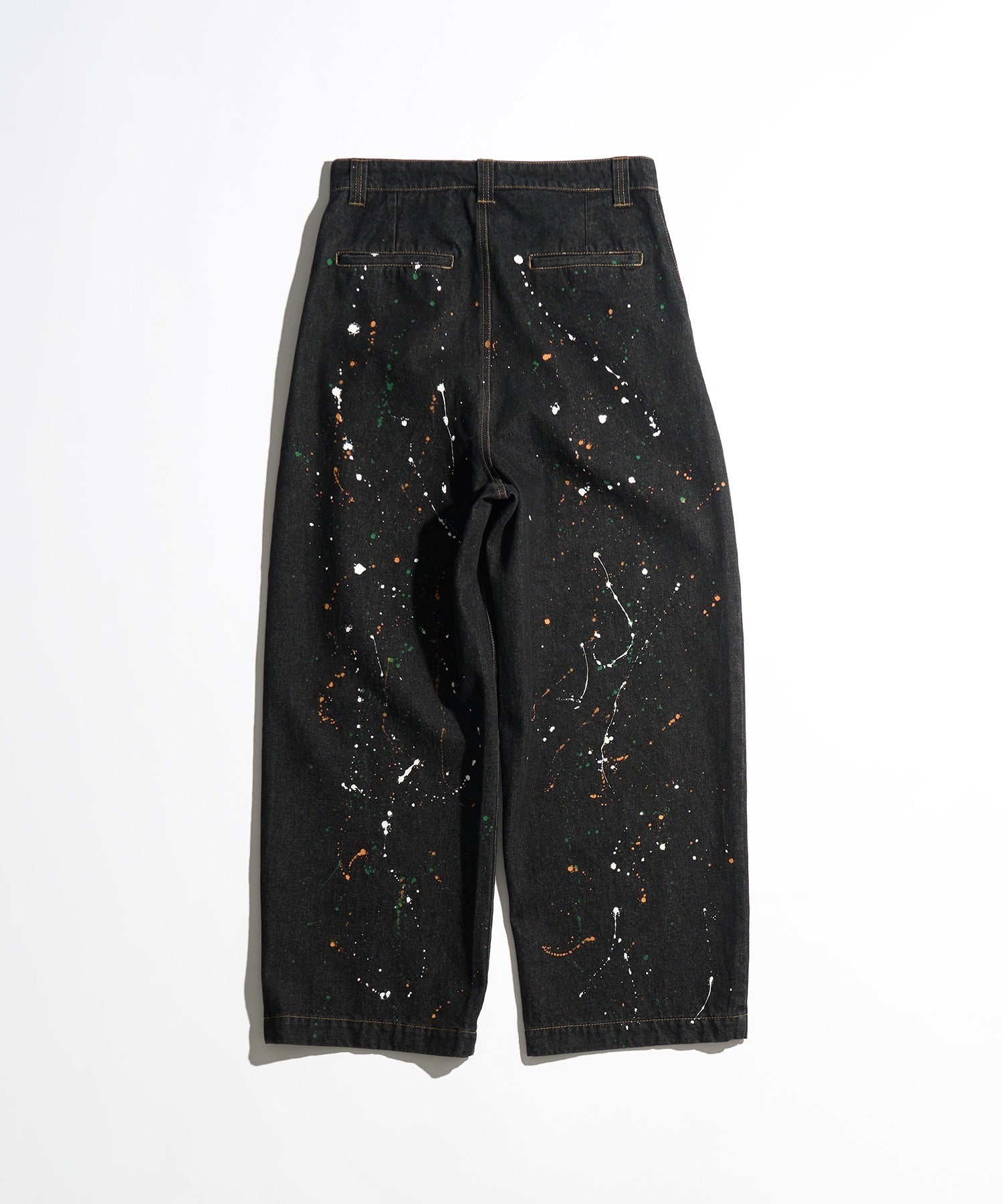 WETTEMPT
2TUCK PAINT DENIM PANTS