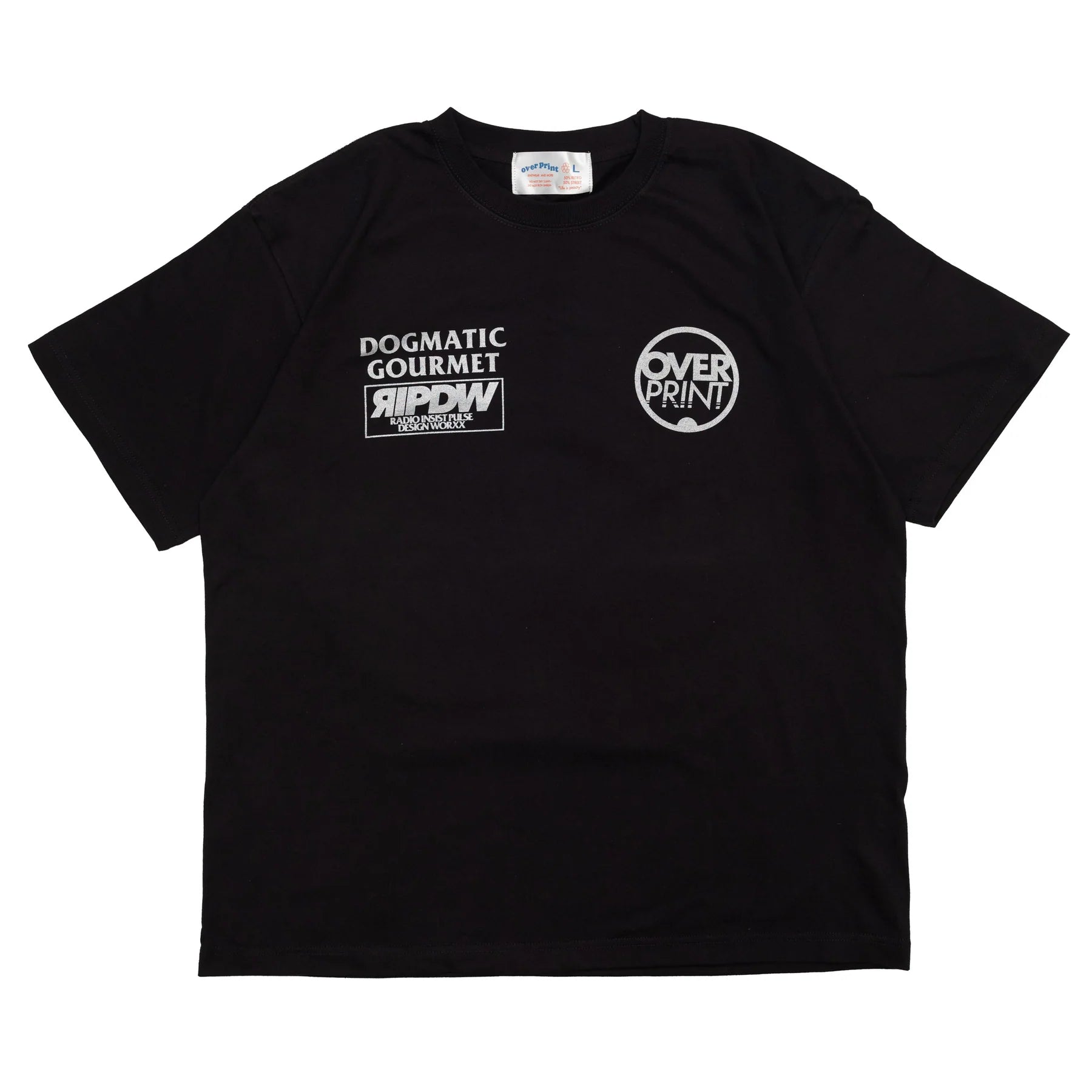 Over Print / POP ART Tee Ver:8 DOGMATIC GOURMET Ripdw