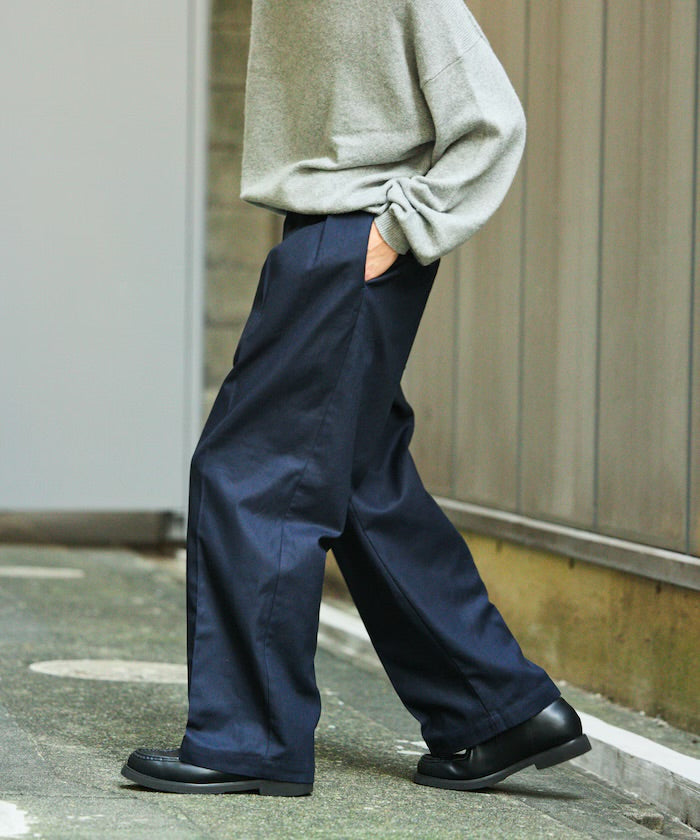 FREAK'S STORE
2-pleat wide straight Slacks