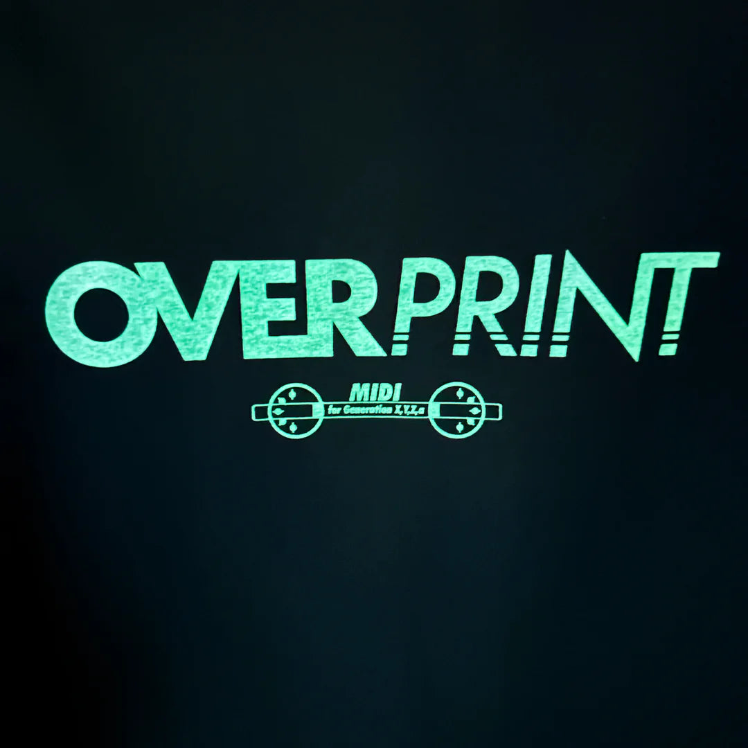 Over Print / Pop Art Tee Ver:11 - Glow in the Dark