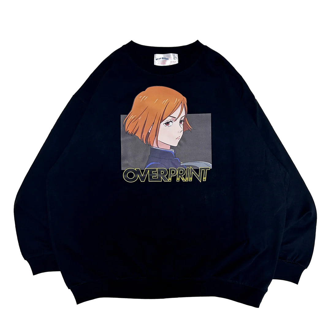 Over Print / 呪術廻戦 Sweatshirts Like L/S Tee