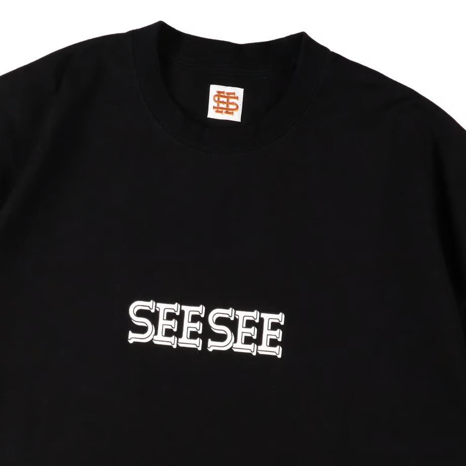 SEE SEE / Basic ss Official Font Logo Tee