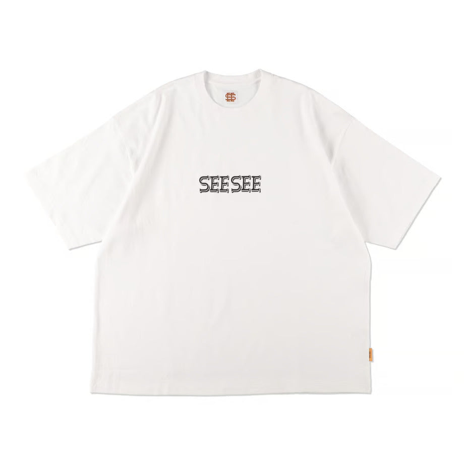 SEE SEE / Basic ss Official Font Logo Tee