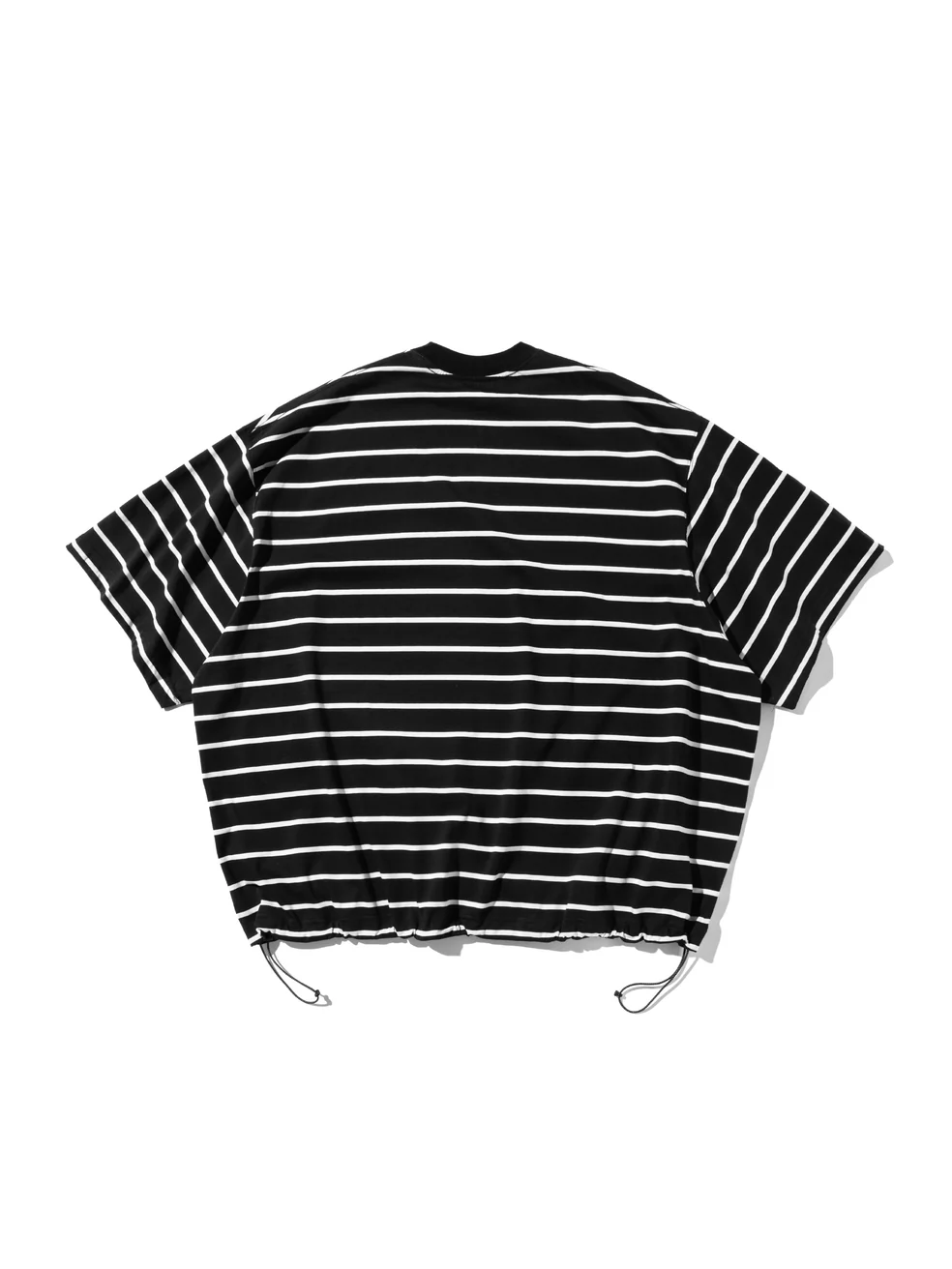 is-ness / EXCLUSIVE BALLOON BORDER SHORT SLEEVE T-SHIRT for +81