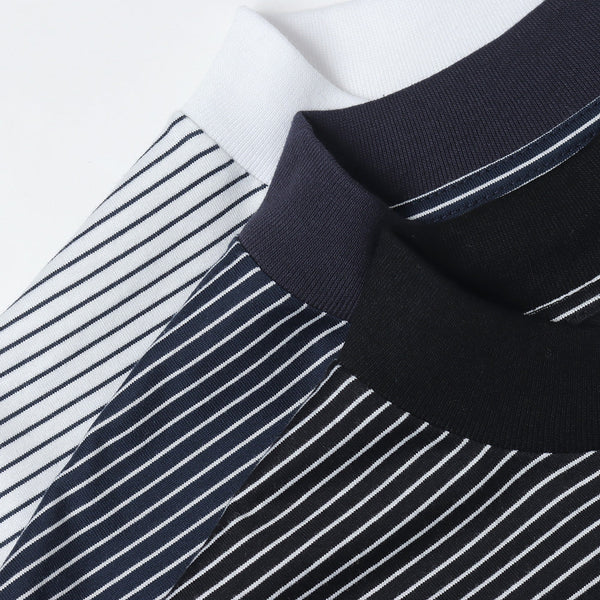 is-ness / BALLOON BORDER SHORT SLEEVE T-SHIRT