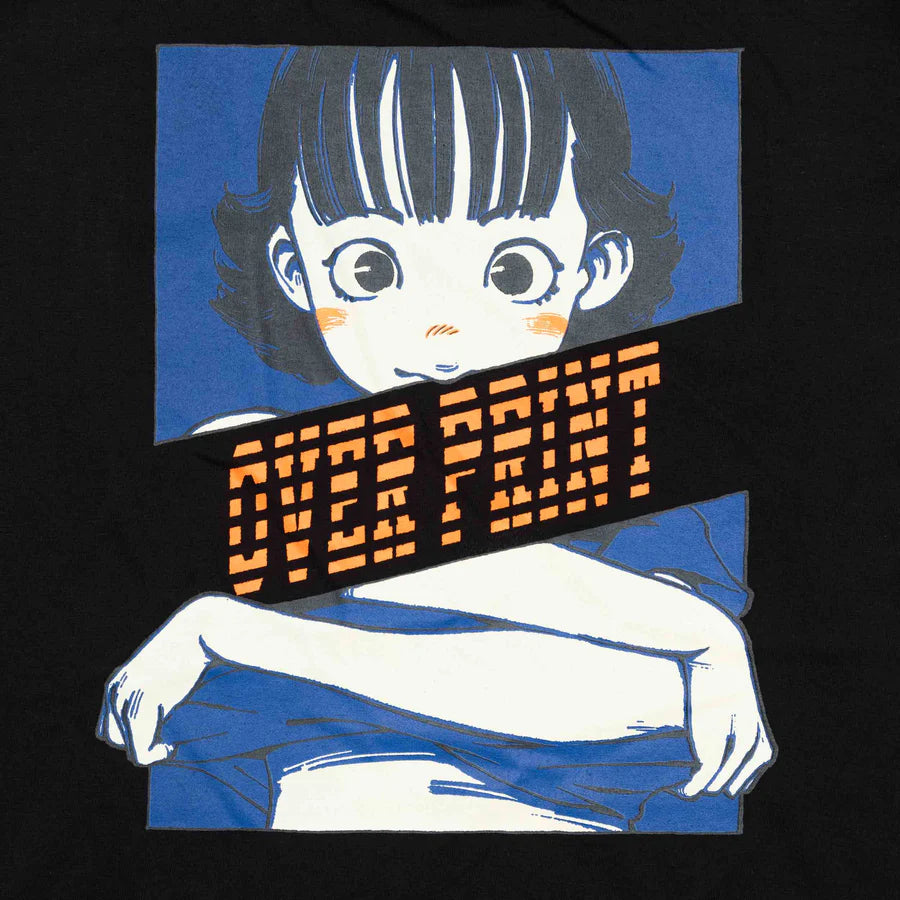 Over Print / POP ART Tee GLOW IN THE DARK