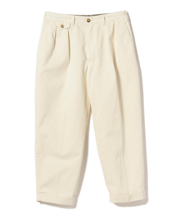 <UNISEX>BEAMS JAPAN / 2-pleat chino