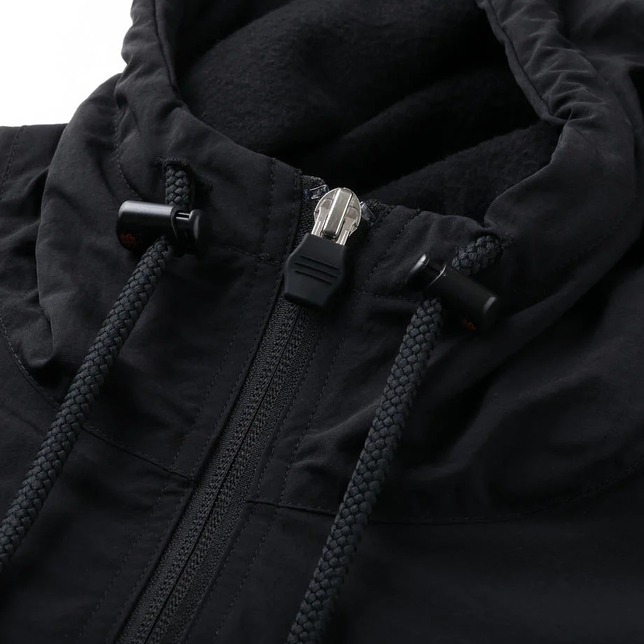 SEE SEE / NYLON/FLEECE HOODY JACKET – SupBean