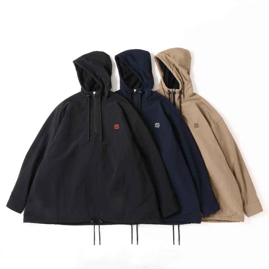 SEE SEE / NYLON/FLEECE HOODY JACKET – SupBean