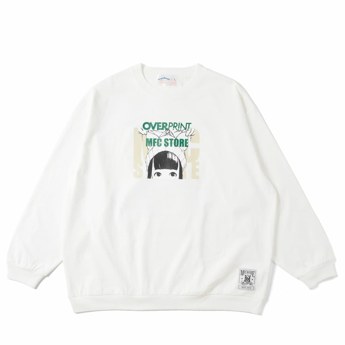 Over Print / MFC STORE FRAME SWEATSHIRTS LIKE L/S TEE