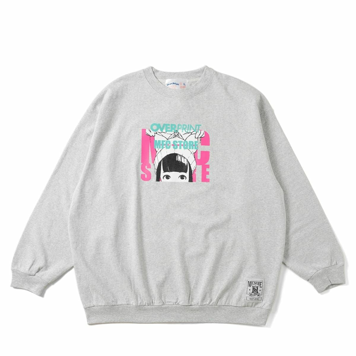 Over Print / MFC STORE FRAME SWEATSHIRTS LIKE L/S TEE