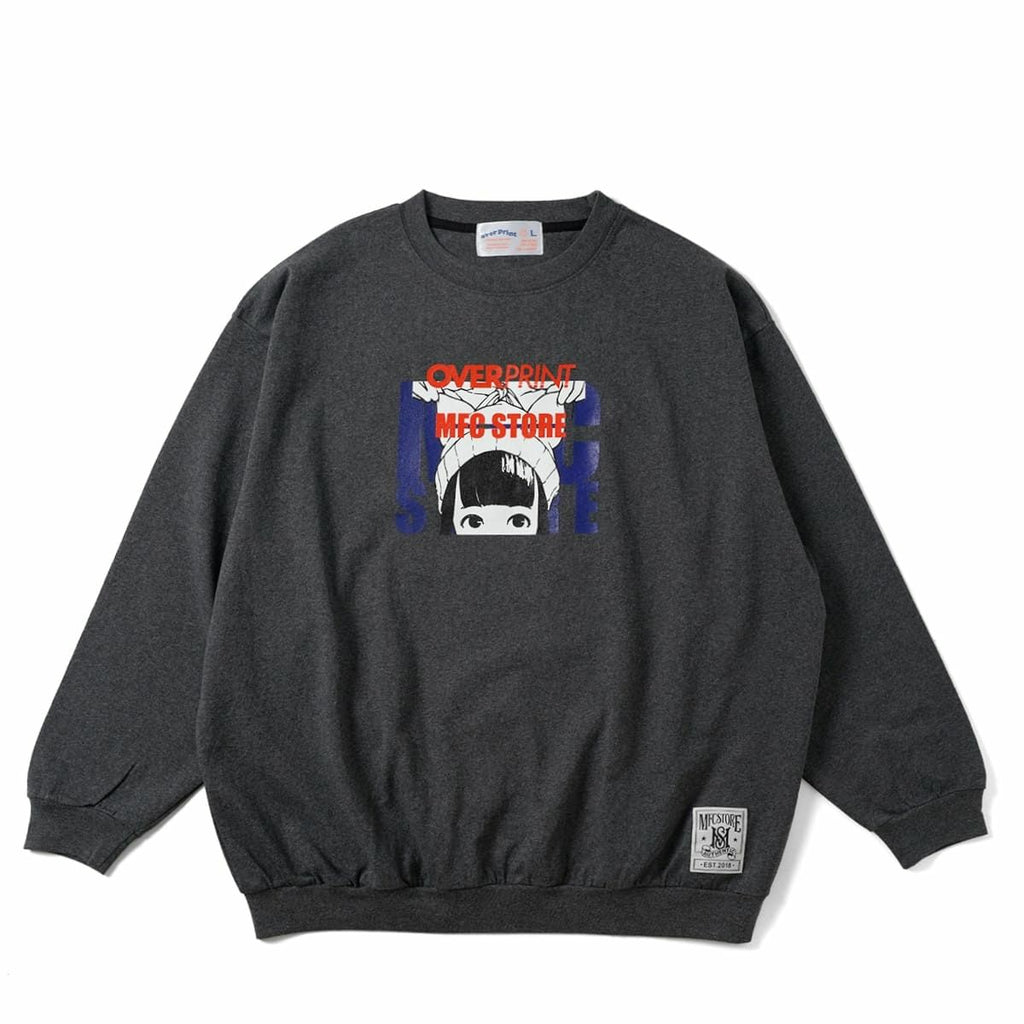 Over Print / MFC STORE FRAME SWEATSHIRTS LIKE L/S TEE