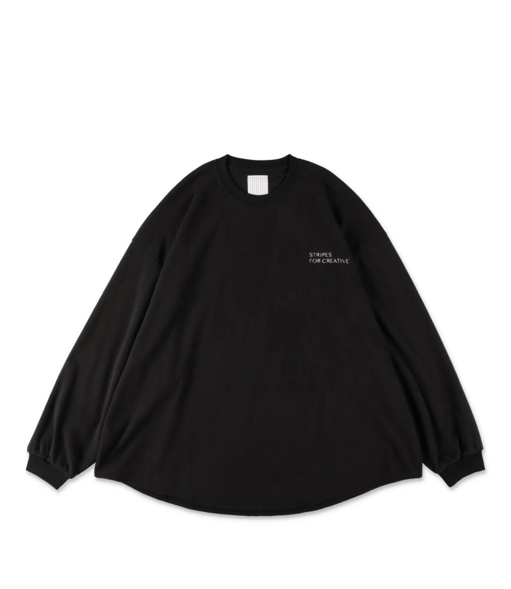 S.F.C FLEECE SUPER BIG LS ROUND TEE