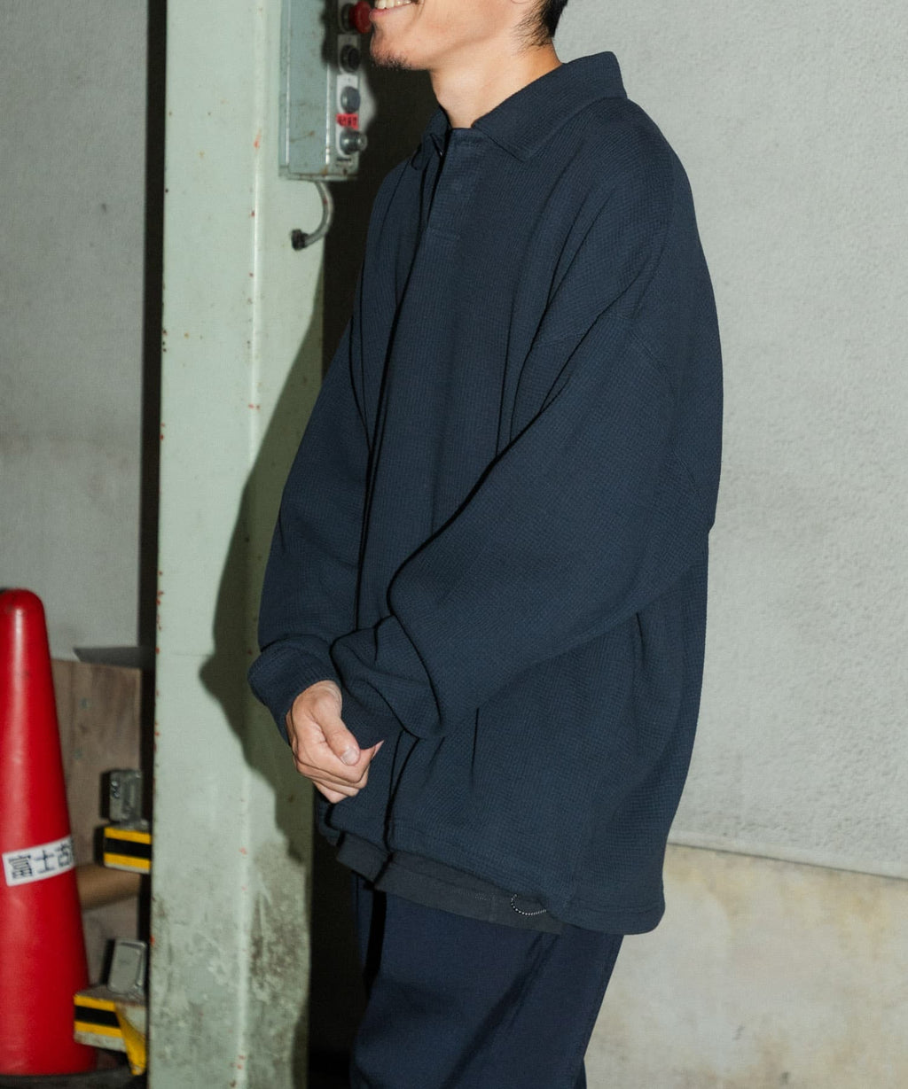 『UR TECH』Wide DAD TECH POLO PULLOVER