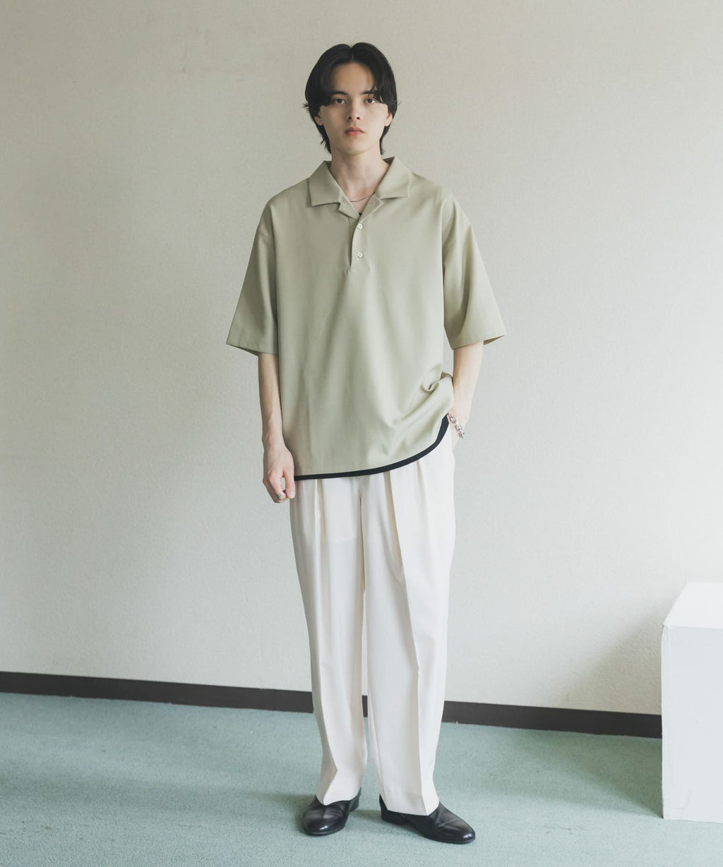 Urban Research SENSE OF PLACE
High Twist Pullover Short Sleeve Shirt