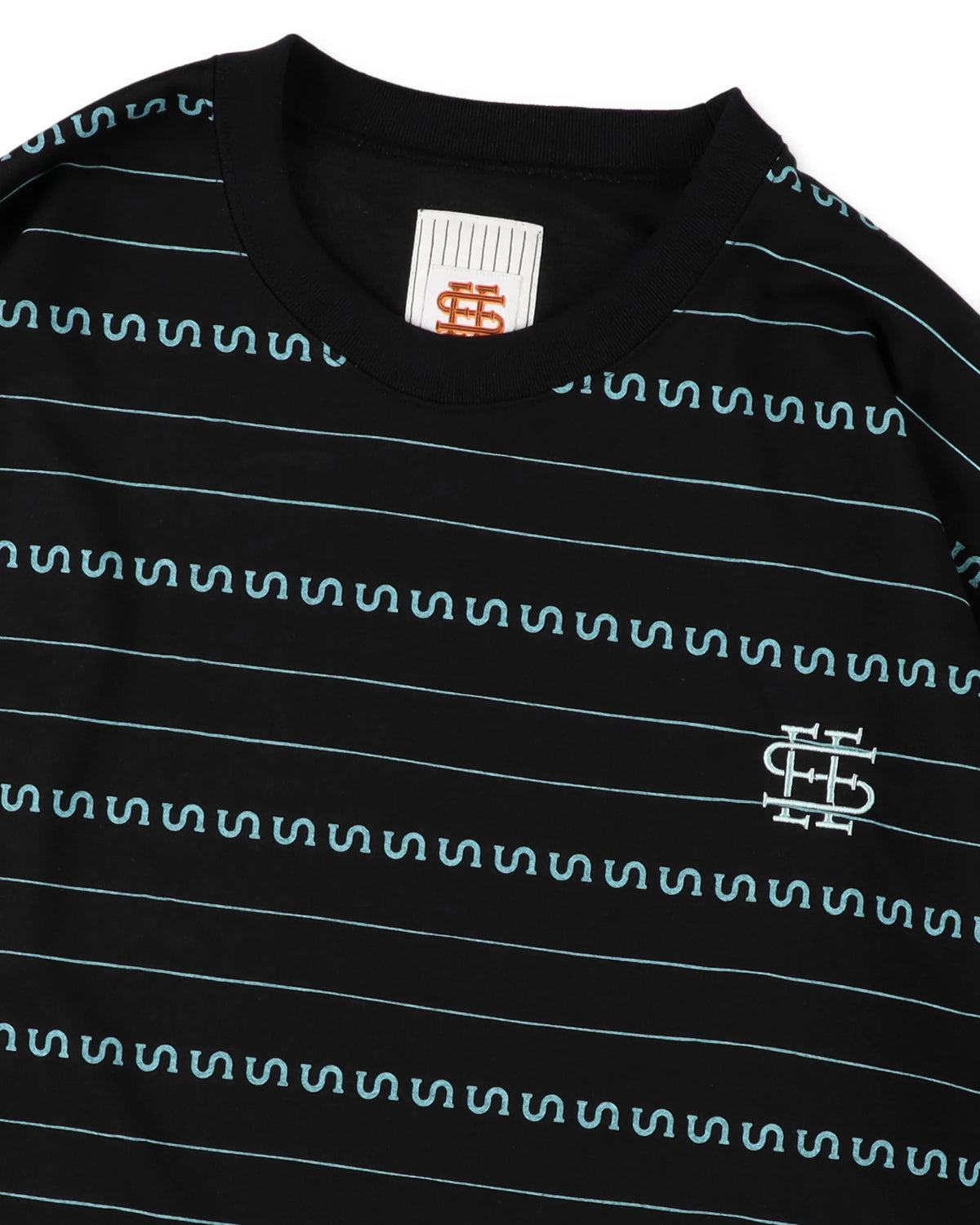 SEE SEE x S.F.C Super Big LS S Border Tech Tee