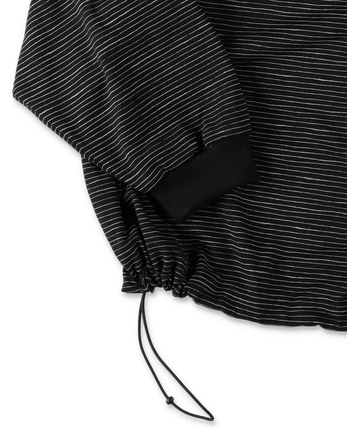 SEE SEE x S.F.C Super Big LS Border Tech Tee W Drawstrings