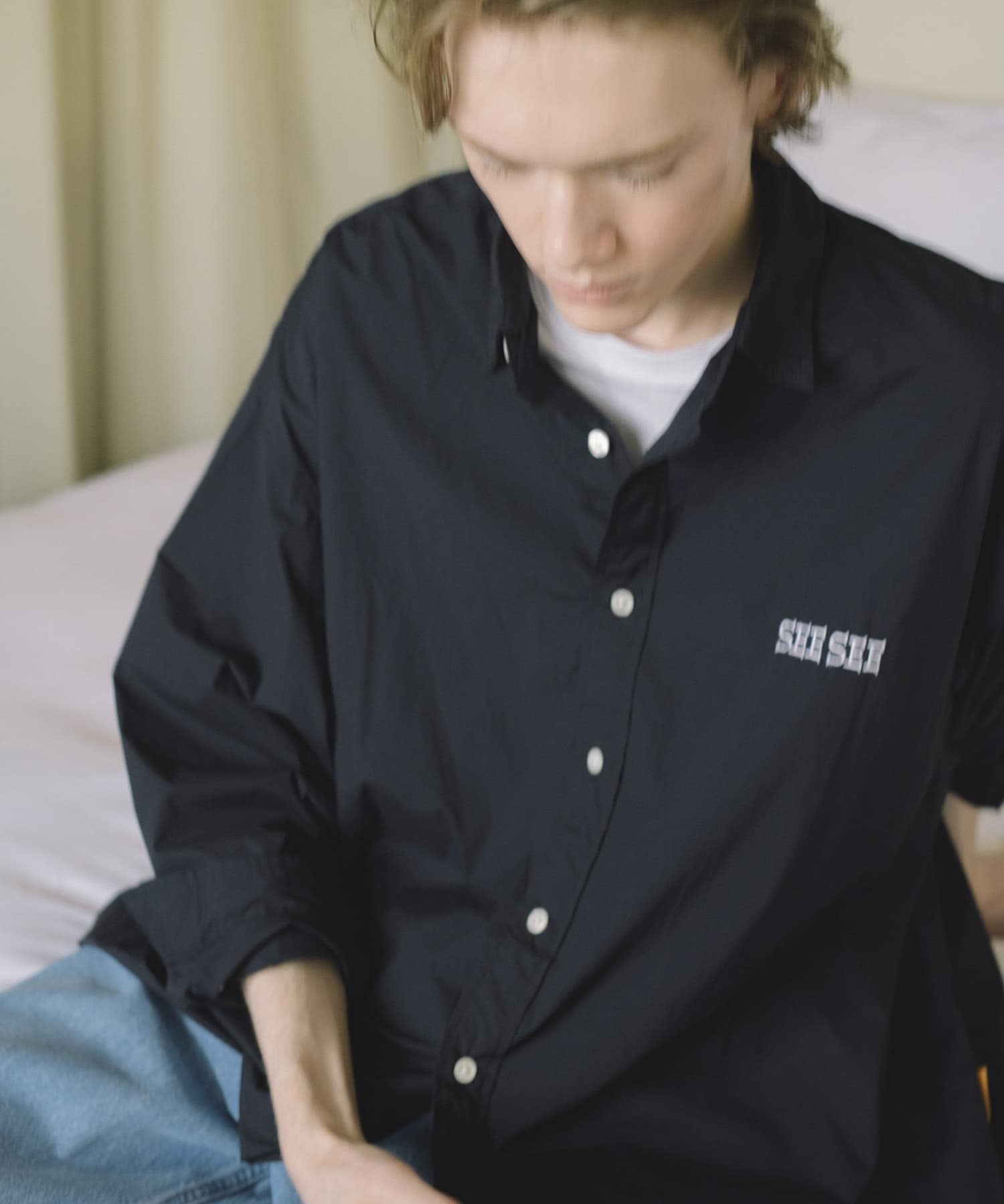 SEE SEE　BIG NYLON SHIRT