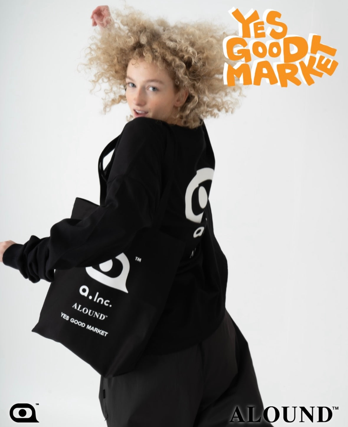 YGM x a.inc ALOUND limited TOTEBAG