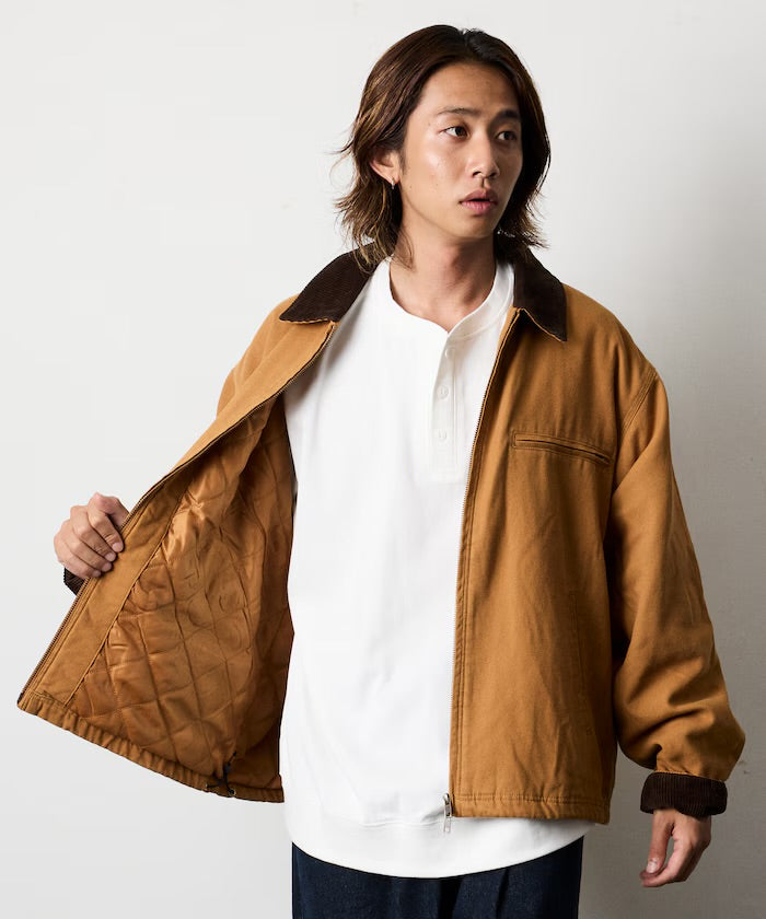 FREAK‘S STORE
Oversized Corduroy Duck Blouson (Limited products)