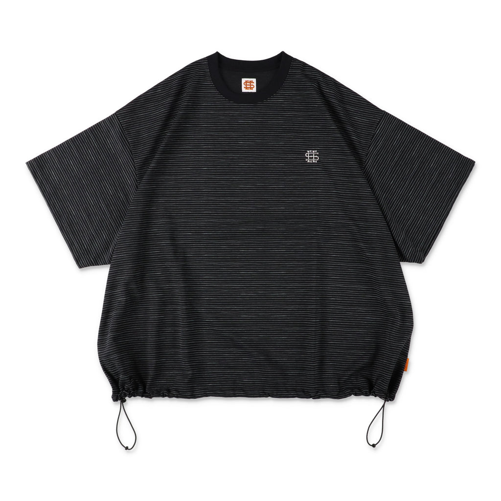 SEE SEE SUPER BIG BORDER SS W/DRAWSTRINGS TEE