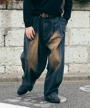 將圖片載入圖庫檢視器 RED KAP
別注 SMU PT-38 2TUCK BAGGY WIDE DENIM PANTS
