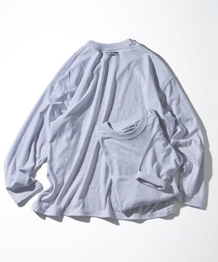 23AW CAHLUMN / 2-Pack Reversible Long Sleeve Tee