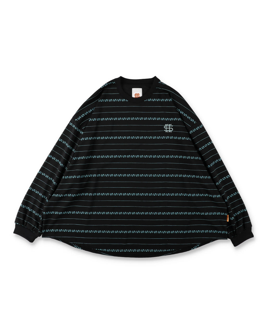 SEE SEE x S.F.C Super Big LS S Border Tech Tee