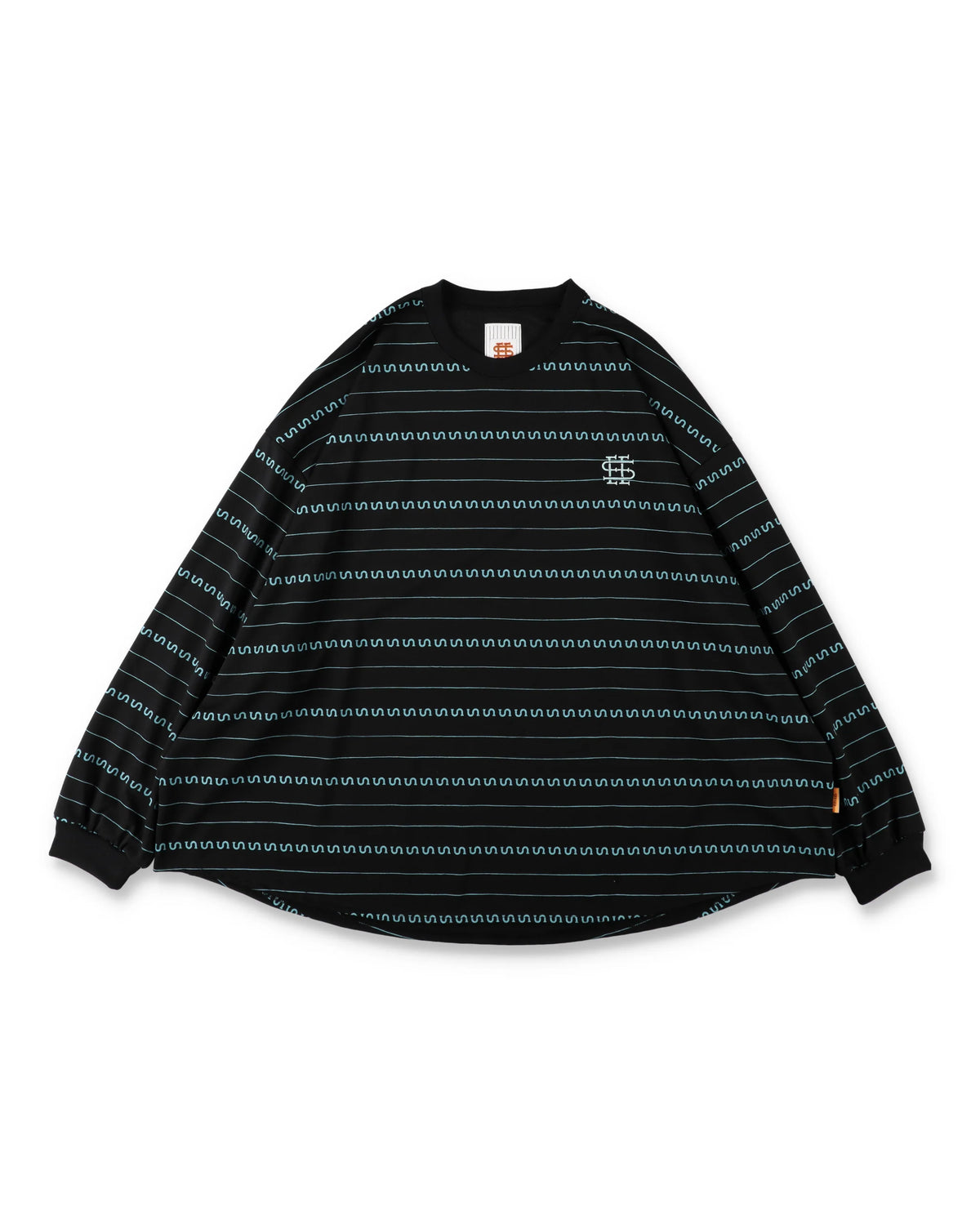 SEE SEE x S.F.C Super Big LS S Border Tech Tee