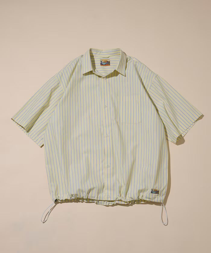 【FREAK'S STORE for BEACH & FES】 Typewriter Spindle Regular Collar S/S Shirt
