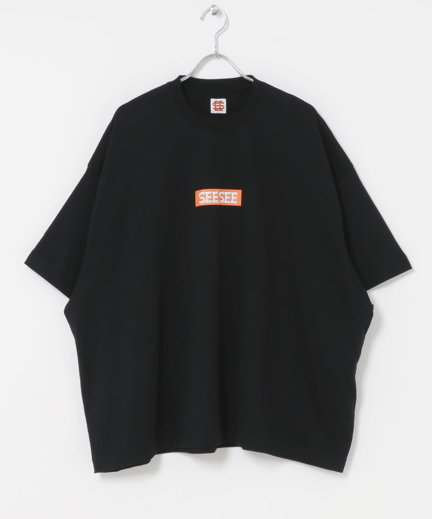 SEE SEE　SUPER BIG SQUARE LOGO TEE