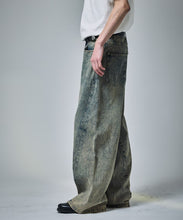 將圖片載入圖庫檢視器 預訂 FREAK&#39;S STORE
MR HEARTS
VINTAGE WASH CURVE LINE DENIM [限定展開]
