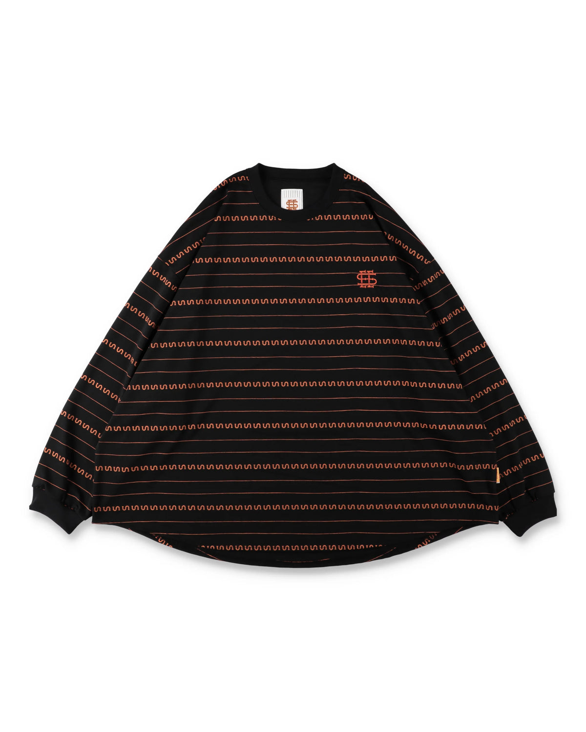 SEE SEE x S.F.C Super Big LS S Border Tech Tee