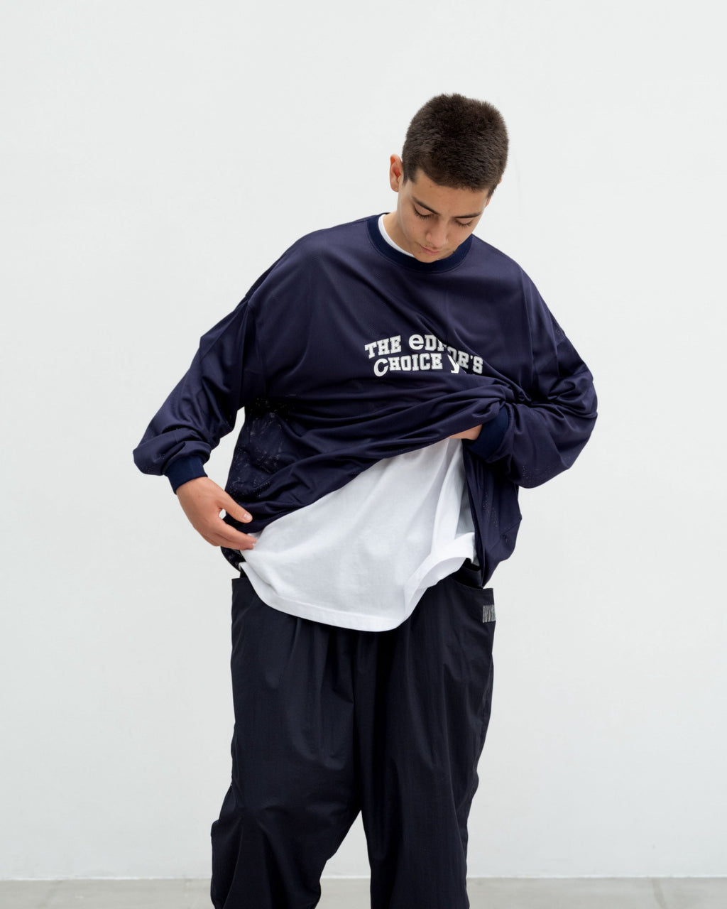 YGM x the ec ecy Mesh L/S TEE