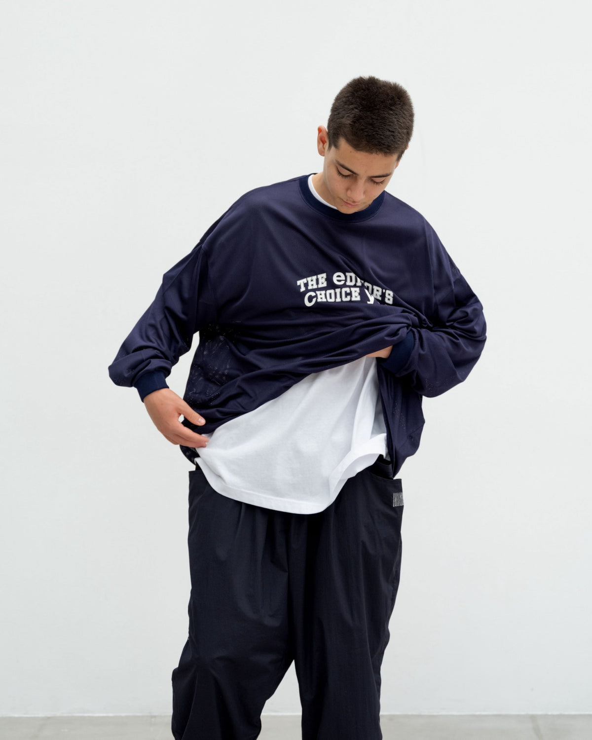YGM x the ec ecy Mesh L/S TEE