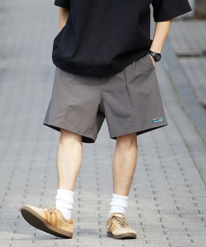 Freak's Store / Cotton nylon packable easy shorts
