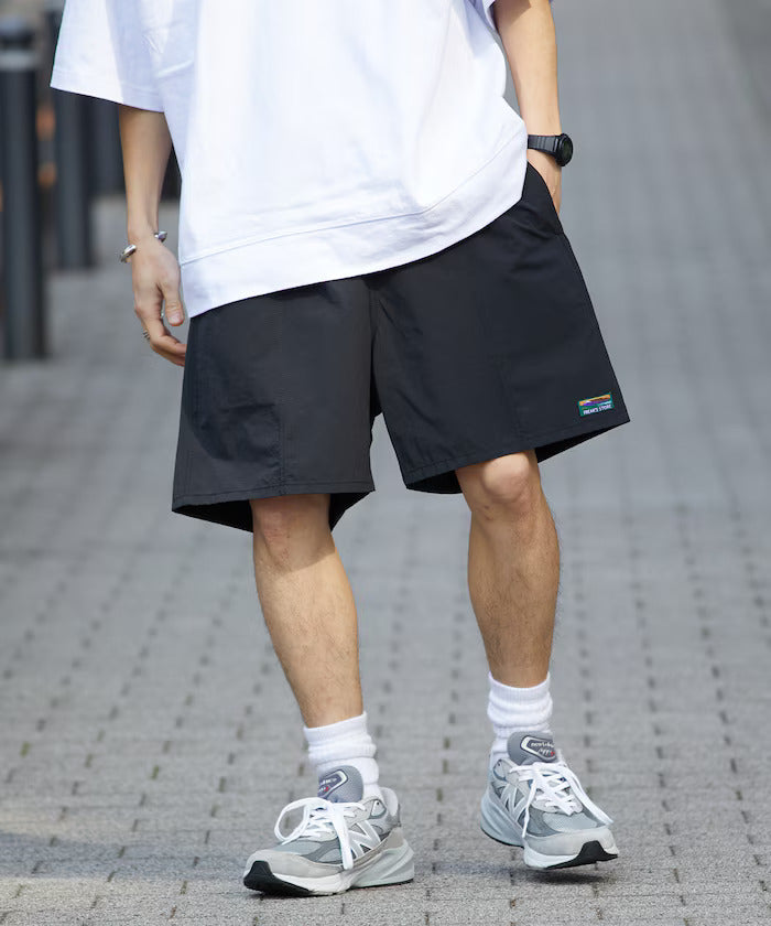 Freak's Store / Cotton nylon packable easy shorts