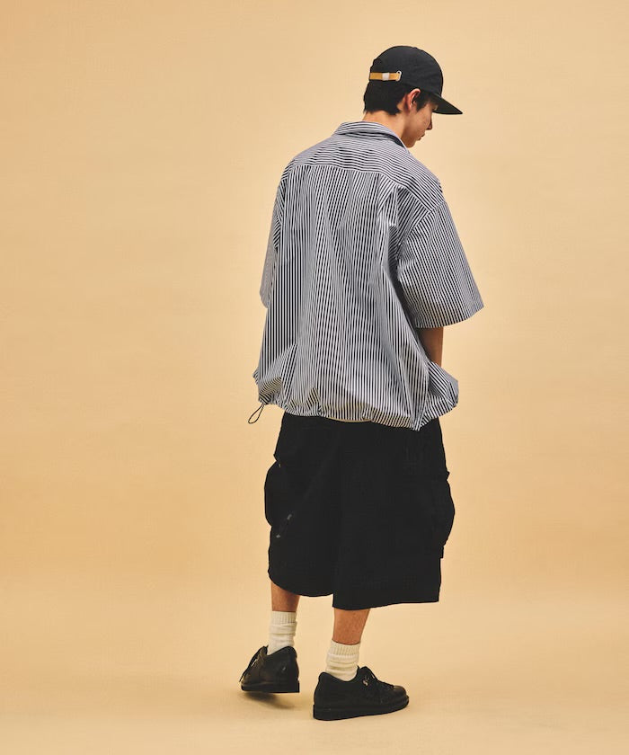 【FREAK'S STORE for BEACH & FES】 Typewriter Spindle Regular Collar S/S Shirt