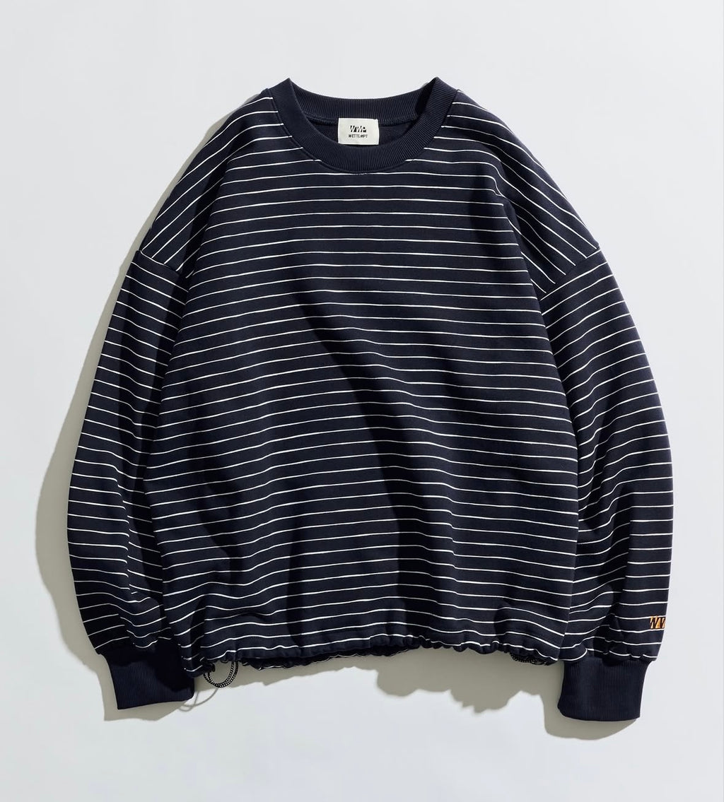 WETTEMPT/ ウィテンプト
HEAVY WEIGHT BORDER SWEAT