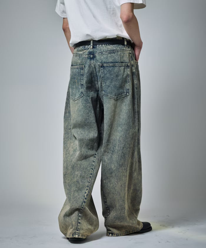 FREAK'S STORE
MR HEARTS
VINTAGE WASH CURVE LINE DENIM [限定展開]